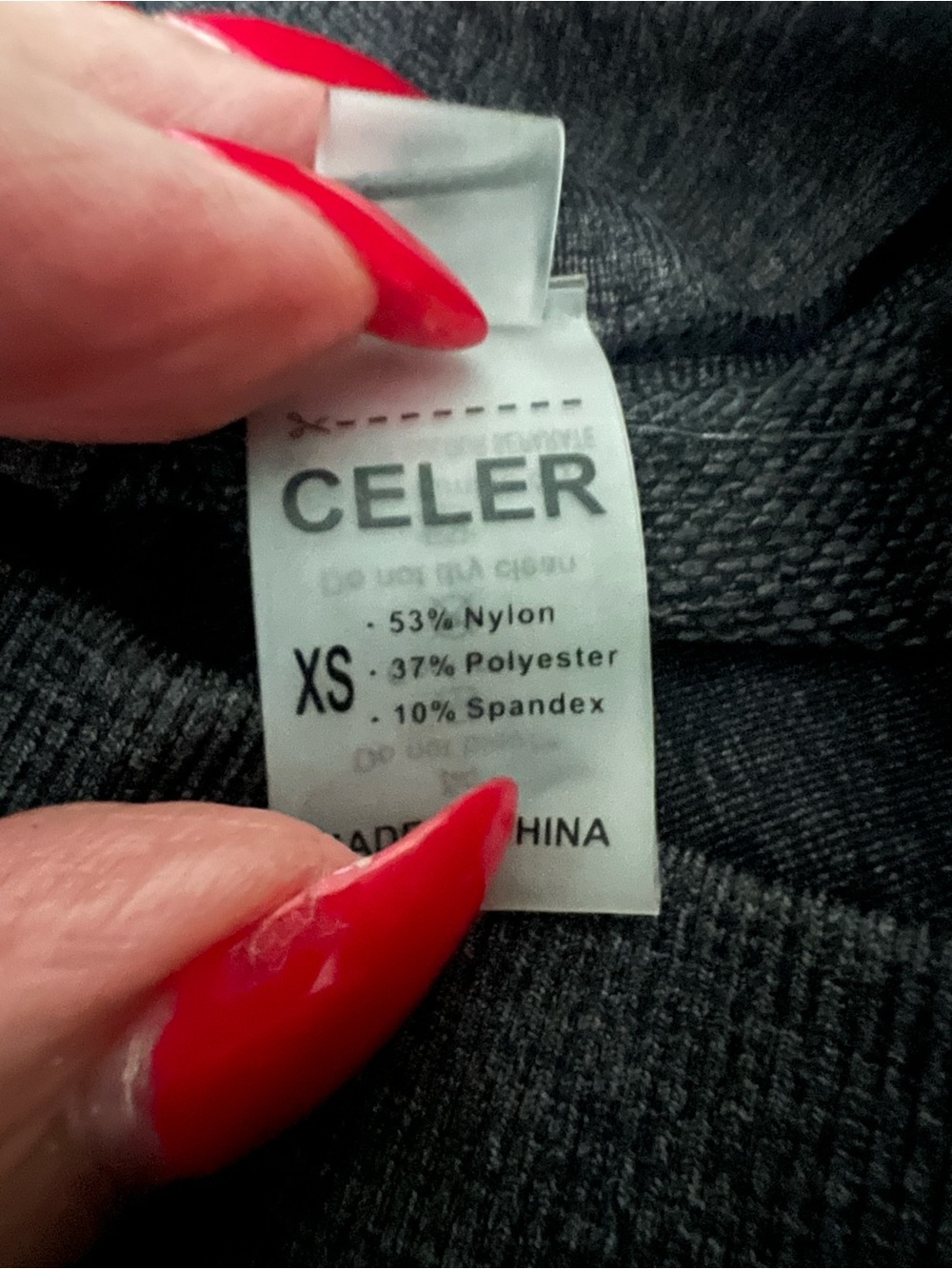 NWT CELER Workout Shorts Seamless Scrunch Butt High Waisted Booty Shorts - Picture 3 of 3